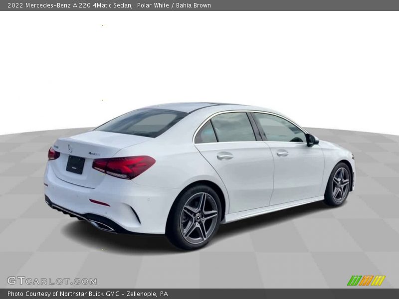 Polar White / Bahia Brown 2022 Mercedes-Benz A 220 4Matic Sedan