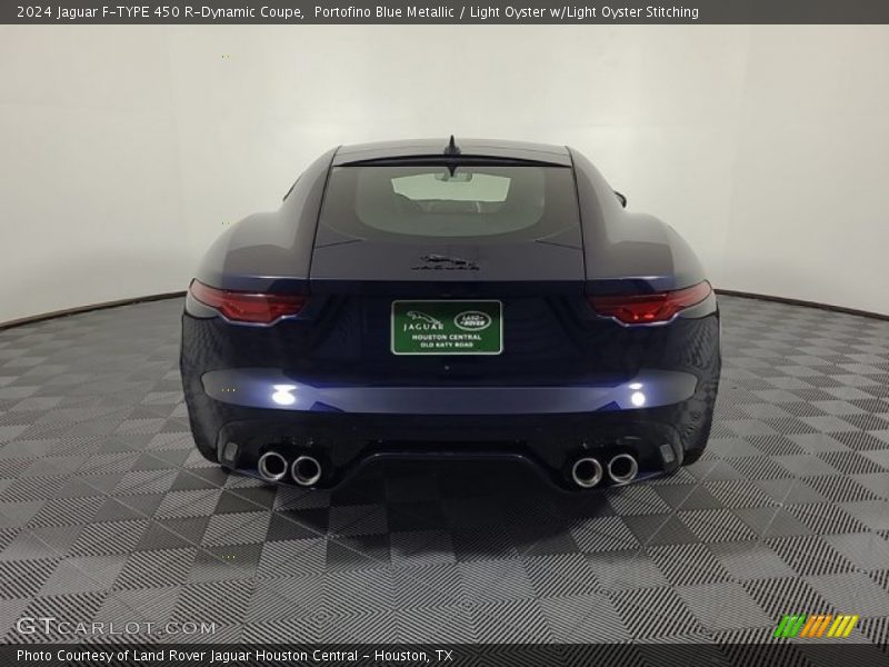 Portofino Blue Metallic / Light Oyster w/Light Oyster Stitching 2024 Jaguar F-TYPE 450 R-Dynamic Coupe
