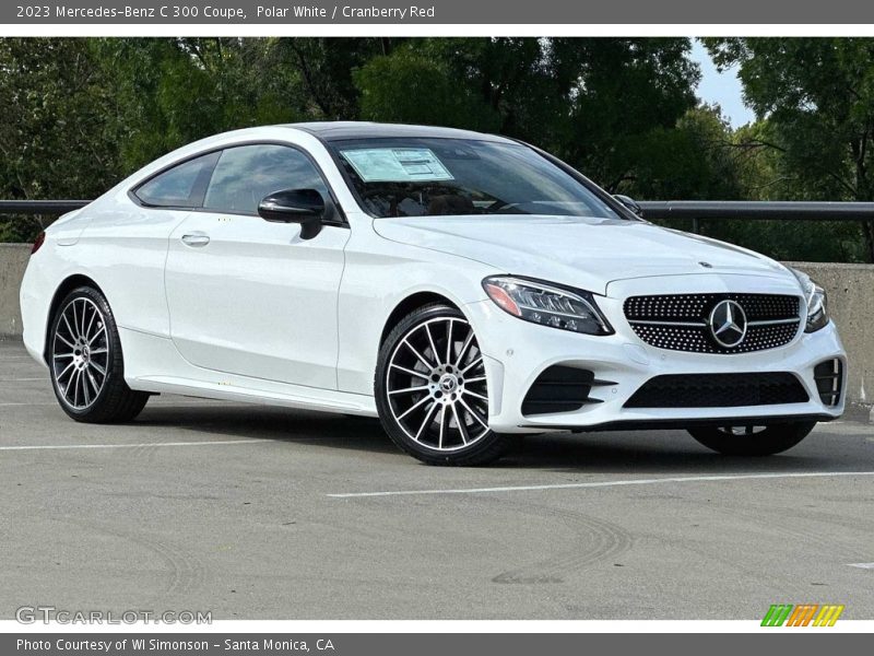 Front 3/4 View of 2023 C 300 Coupe
