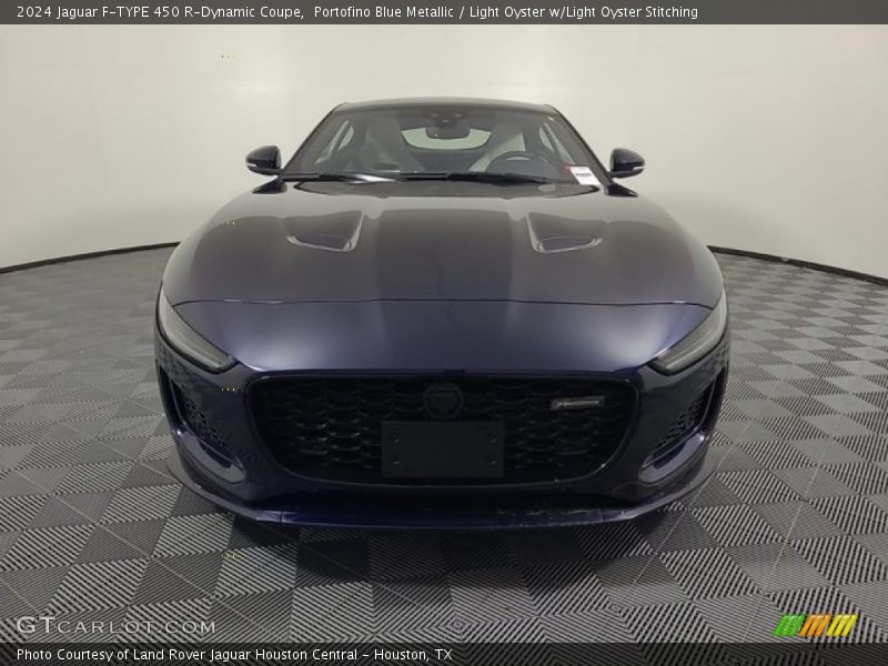 Portofino Blue Metallic / Light Oyster w/Light Oyster Stitching 2024 Jaguar F-TYPE 450 R-Dynamic Coupe