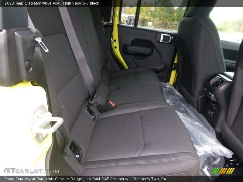High Velocity / Black 2023 Jeep Gladiator Willys 4x4