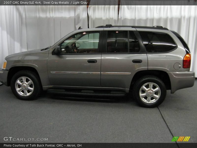 Steel Gray Metallic / Light Gray 2007 GMC Envoy SLE 4x4