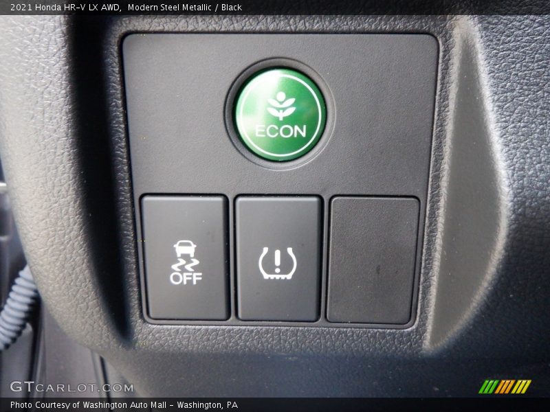 Modern Steel Metallic / Black 2021 Honda HR-V LX AWD
