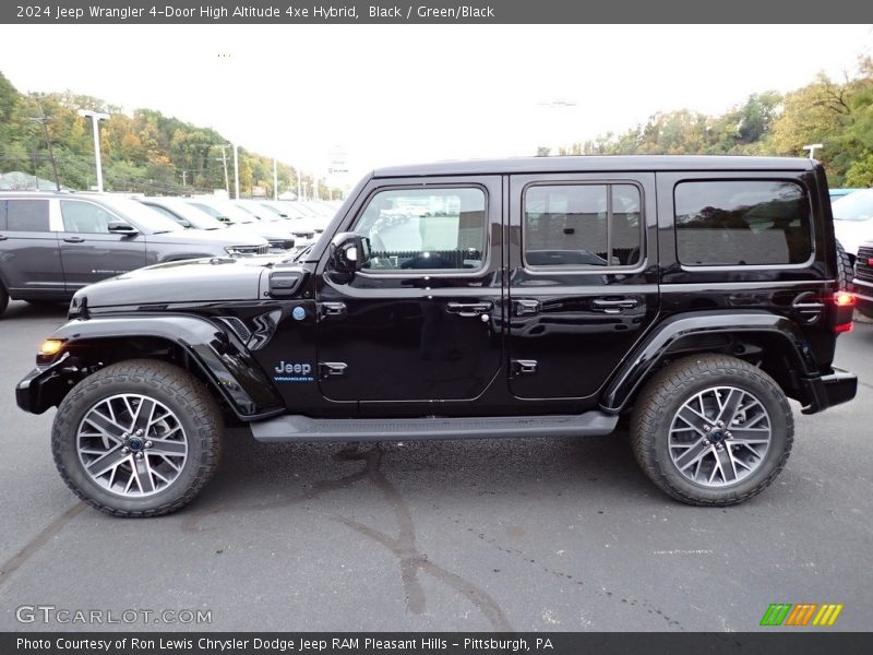  2024 Wrangler 4-Door High Altitude 4xe Hybrid Black