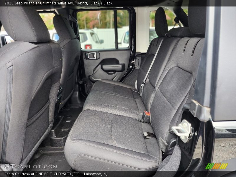 Black / Black 2023 Jeep Wrangler Unlimited Willys 4XE Hybrid