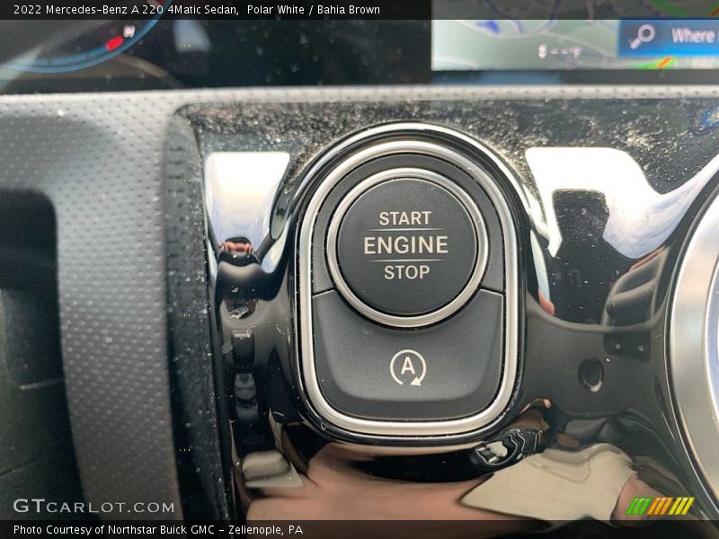 Controls of 2022 A 220 4Matic Sedan