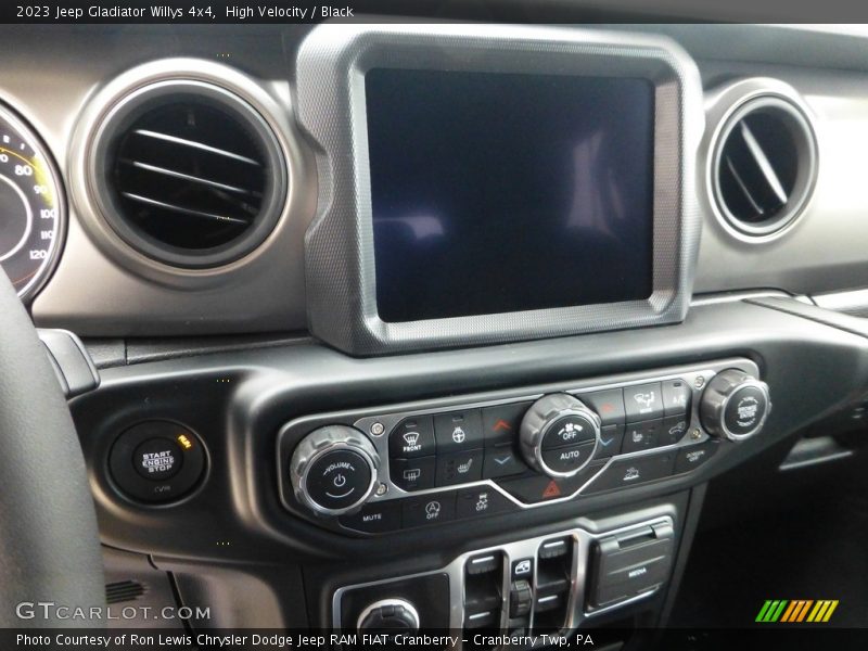 High Velocity / Black 2023 Jeep Gladiator Willys 4x4