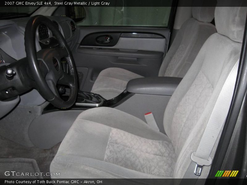 Steel Gray Metallic / Light Gray 2007 GMC Envoy SLE 4x4