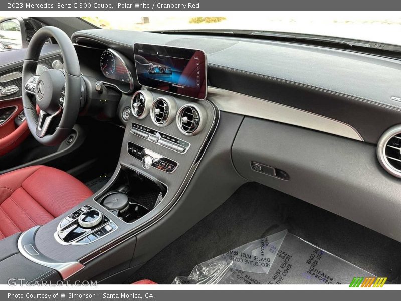 Dashboard of 2023 C 300 Coupe