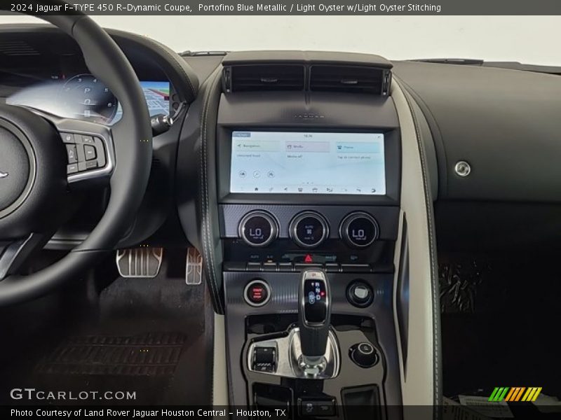 Controls of 2024 F-TYPE 450 R-Dynamic Coupe