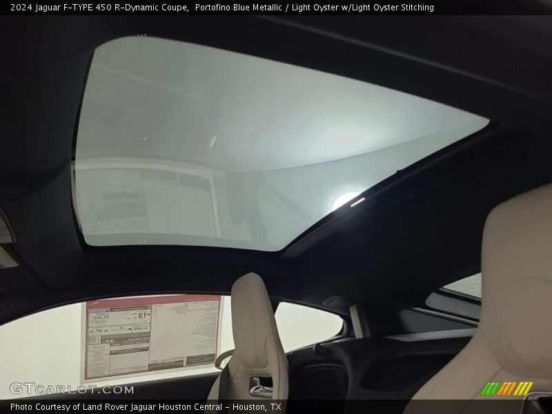 Portofino Blue Metallic / Light Oyster w/Light Oyster Stitching 2024 Jaguar F-TYPE 450 R-Dynamic Coupe