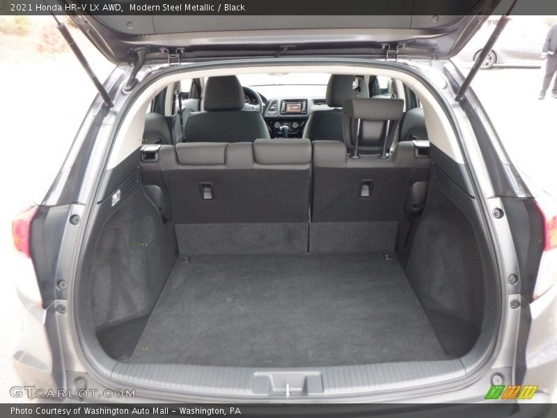 Modern Steel Metallic / Black 2021 Honda HR-V LX AWD