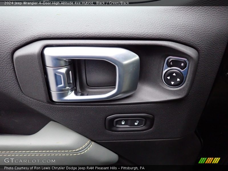 Door Panel of 2024 Wrangler 4-Door High Altitude 4xe Hybrid