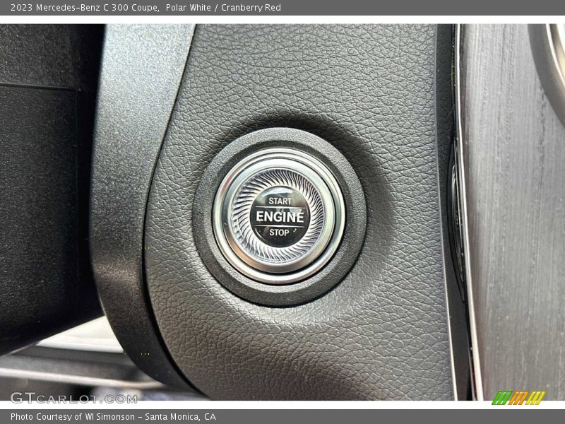 Controls of 2023 C 300 Coupe