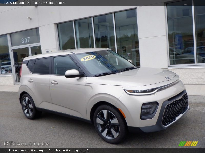 Platinum Gold / Black 2020 Kia Soul EX