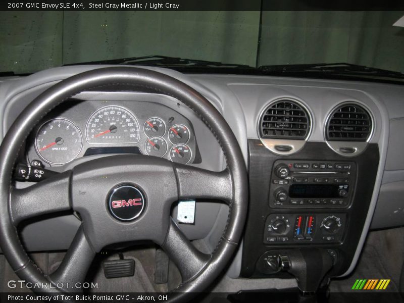 Steel Gray Metallic / Light Gray 2007 GMC Envoy SLE 4x4