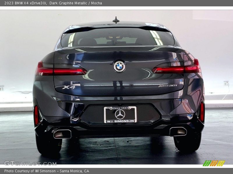 Dark Graphite Metallic / Mocha 2023 BMW X4 xDrive30i