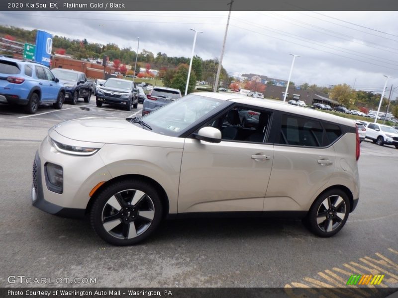 Platinum Gold / Black 2020 Kia Soul EX