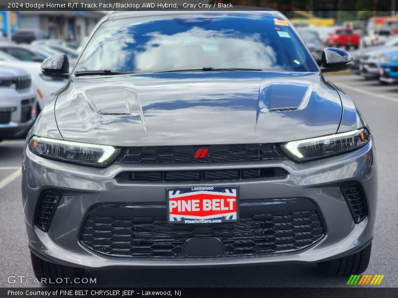 Gray Cray / Black 2024 Dodge Hornet R/T Track Pack/Blacktop AWD Hybrid
