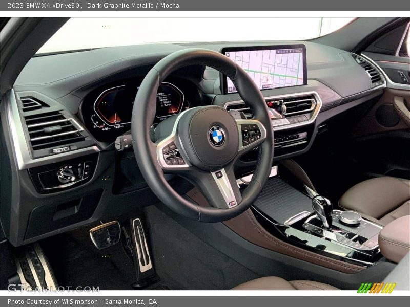 Dashboard of 2023 X4 xDrive30i