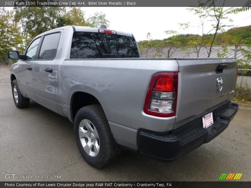Billet Silver Metallic / Black 2023 Ram 1500 Tradesman Crew Cab 4x4