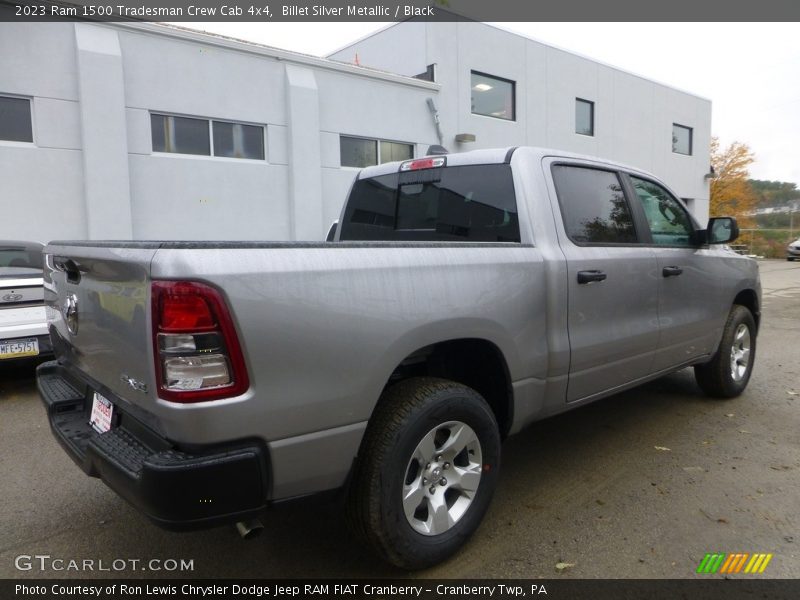 Billet Silver Metallic / Black 2023 Ram 1500 Tradesman Crew Cab 4x4