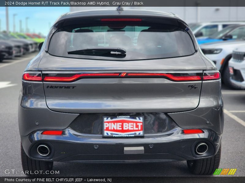 Gray Cray / Black 2024 Dodge Hornet R/T Track Pack/Blacktop AWD Hybrid