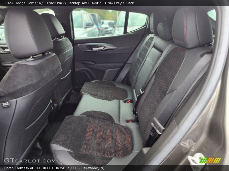 Rear Seat of 2024 Hornet R/T Track Pack/Blacktop AWD Hybrid