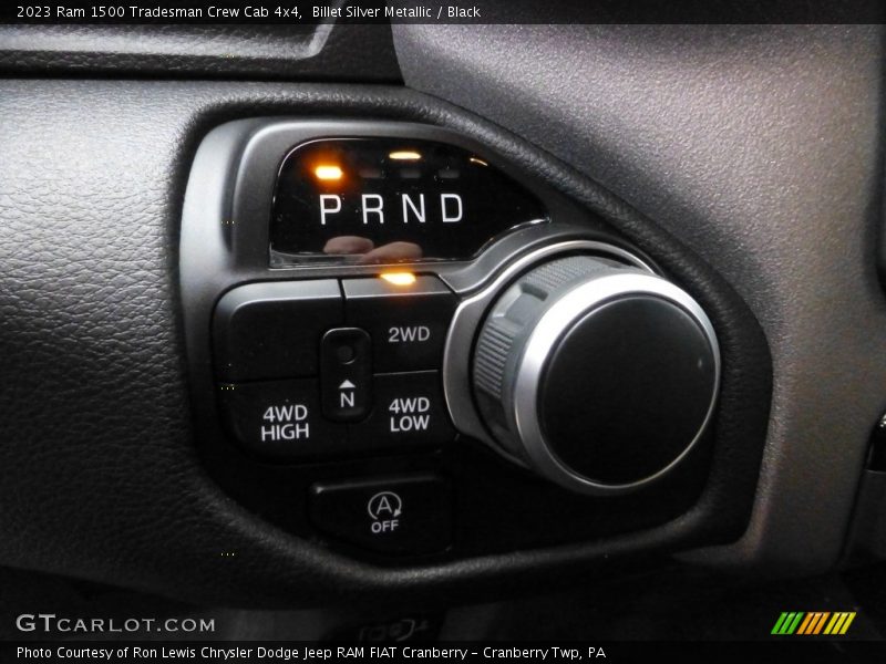  2023 1500 Tradesman Crew Cab 4x4 8 Speed Automatic Shifter