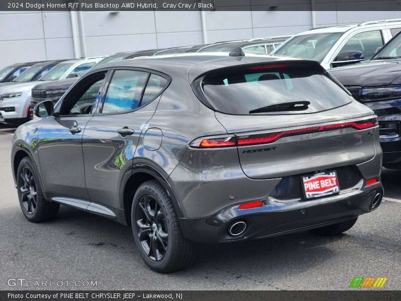 Gray Cray / Black 2024 Dodge Hornet R/T Plus Blacktop AWD Hybrid