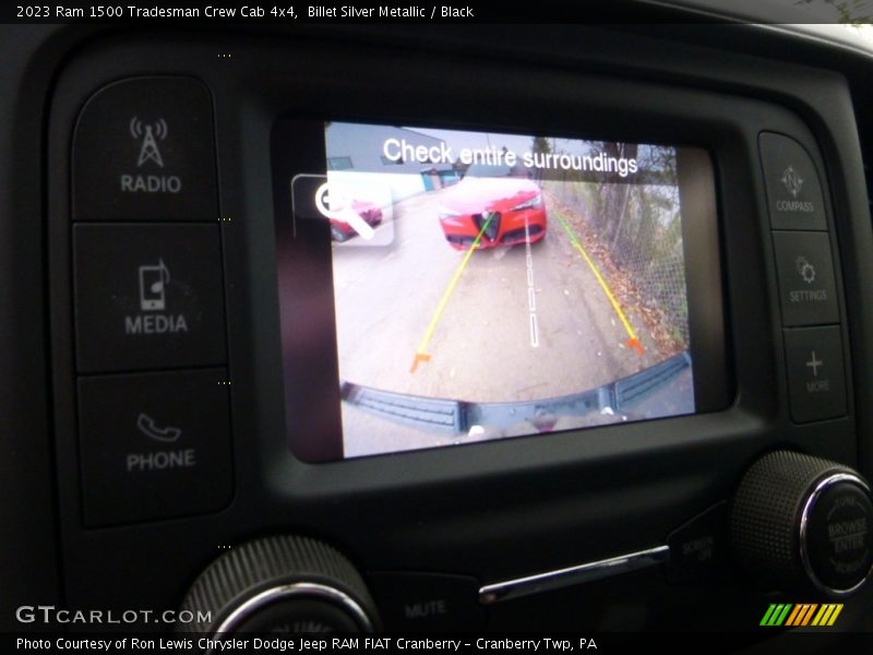 Billet Silver Metallic / Black 2023 Ram 1500 Tradesman Crew Cab 4x4