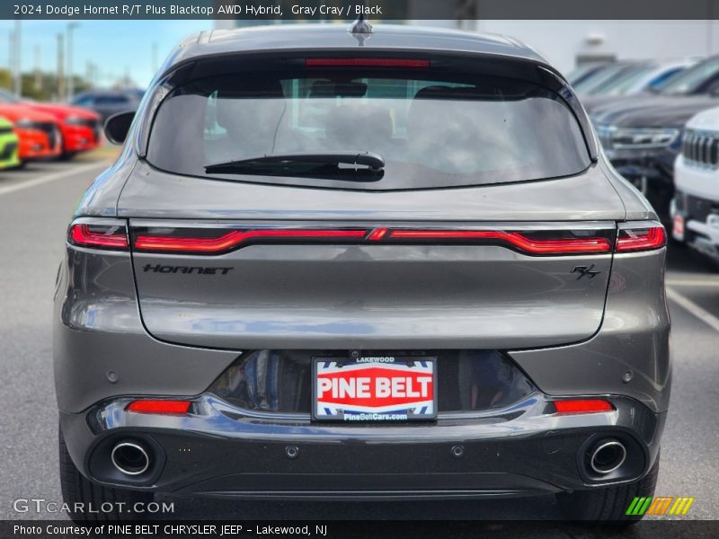 Gray Cray / Black 2024 Dodge Hornet R/T Plus Blacktop AWD Hybrid