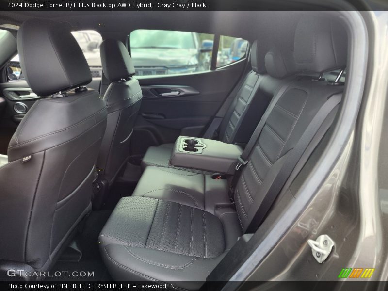 Rear Seat of 2024 Hornet R/T Plus Blacktop AWD Hybrid