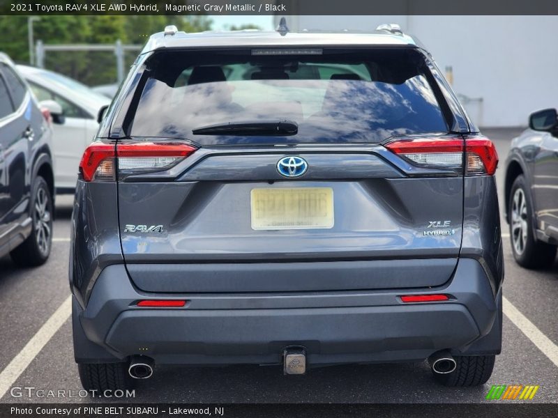 Magnetic Gray Metallic / Black 2021 Toyota RAV4 XLE AWD Hybrid