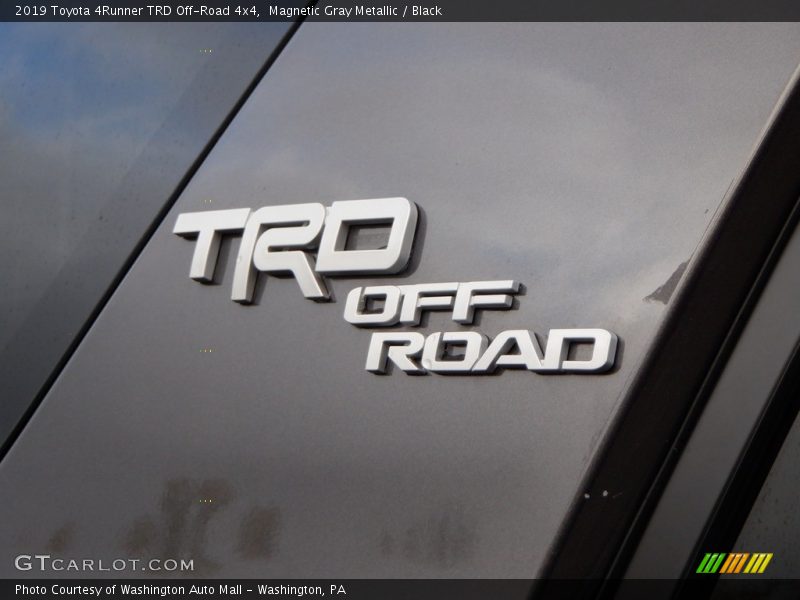  2019 4Runner TRD Off-Road 4x4 Logo