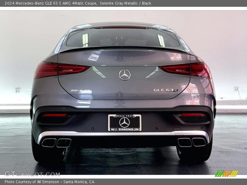 Exhaust of 2024 GLE 63 S AMG 4Matic Coupe