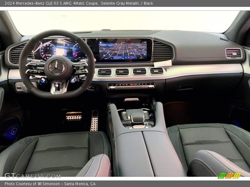 Dashboard of 2024 GLE 63 S AMG 4Matic Coupe