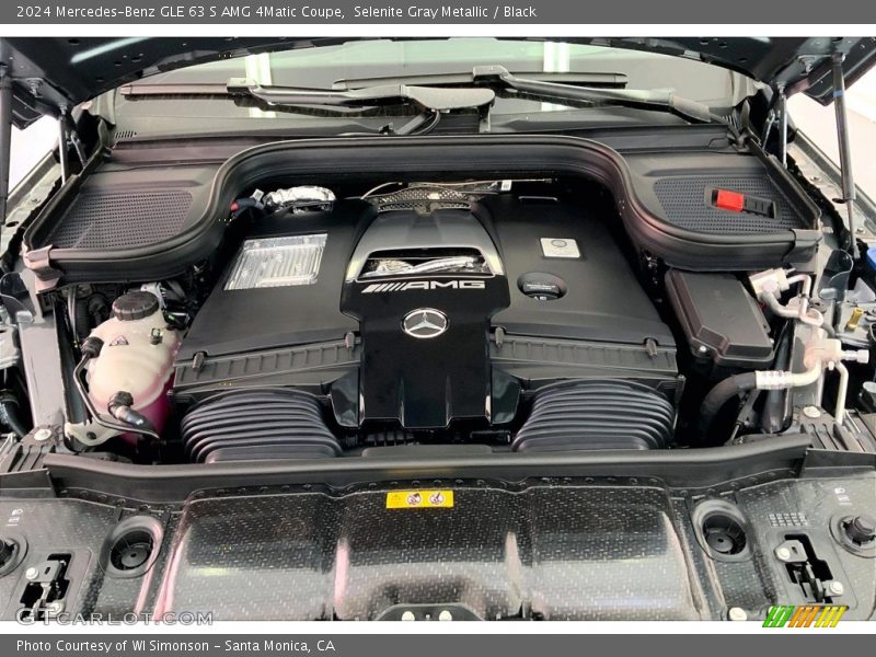  2024 GLE 63 S AMG 4Matic Coupe Engine - 4.0 Liter DI biturbo DOHC 32-Valve VVT V8
