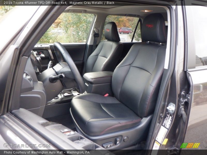 Front Seat of 2019 4Runner TRD Off-Road 4x4