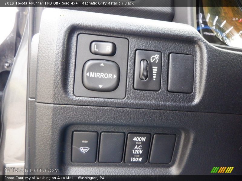 Controls of 2019 4Runner TRD Off-Road 4x4