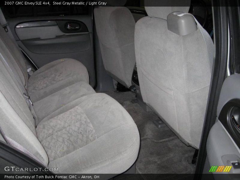 Steel Gray Metallic / Light Gray 2007 GMC Envoy SLE 4x4
