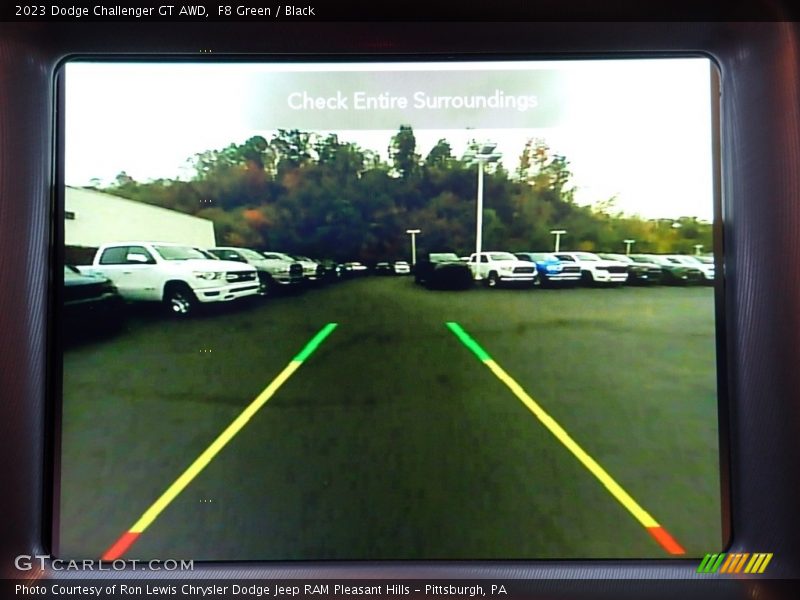 F8 Green / Black 2023 Dodge Challenger GT AWD