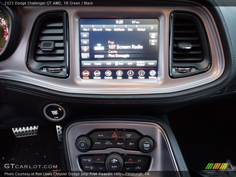 Controls of 2023 Challenger GT AWD