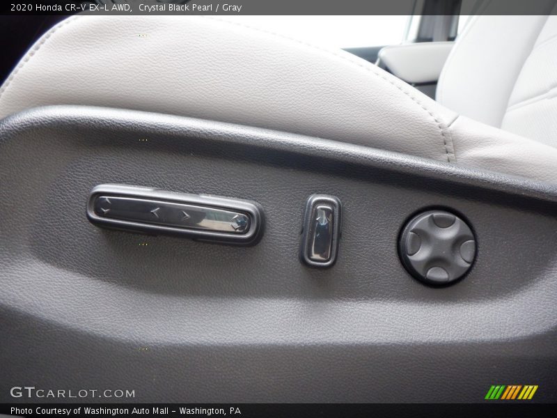Crystal Black Pearl / Gray 2020 Honda CR-V EX-L AWD