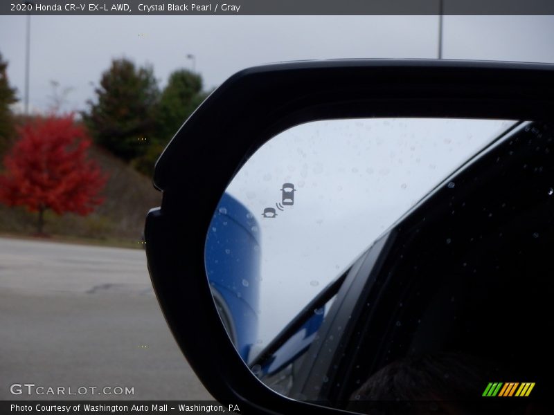Crystal Black Pearl / Gray 2020 Honda CR-V EX-L AWD