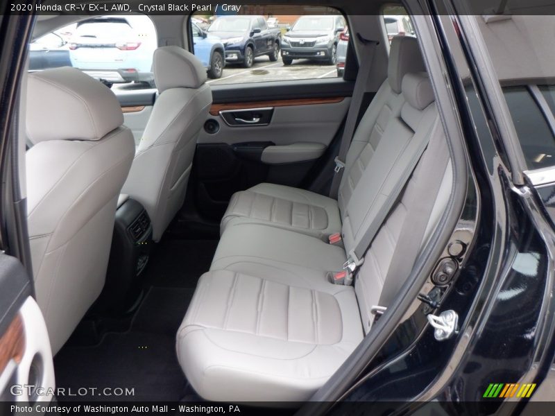 Crystal Black Pearl / Gray 2020 Honda CR-V EX-L AWD
