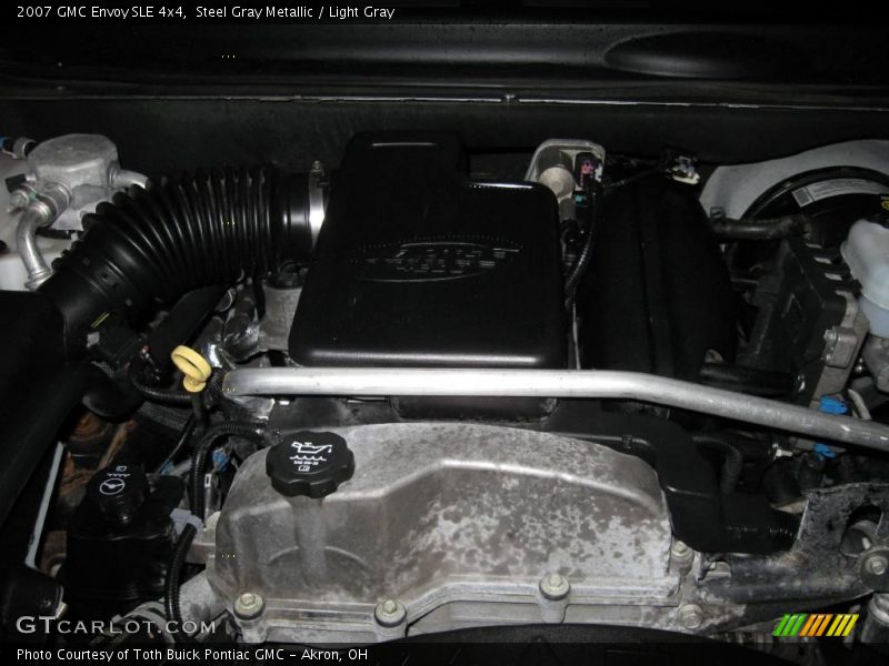 Steel Gray Metallic / Light Gray 2007 GMC Envoy SLE 4x4