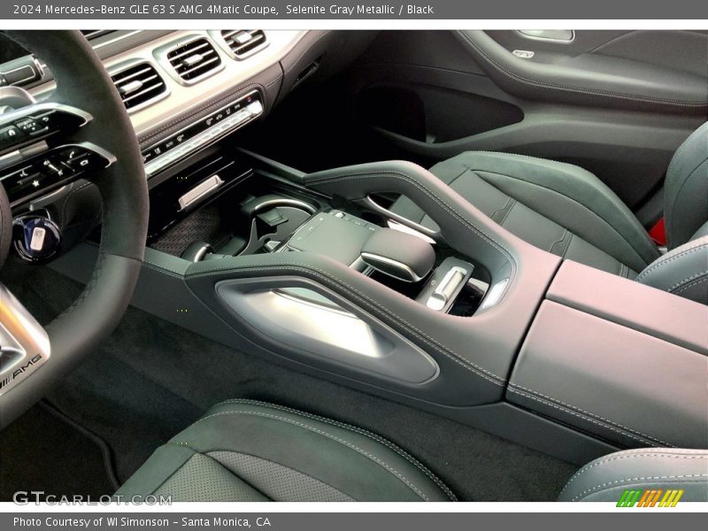 Selenite Gray Metallic / Black 2024 Mercedes-Benz GLE 63 S AMG 4Matic Coupe