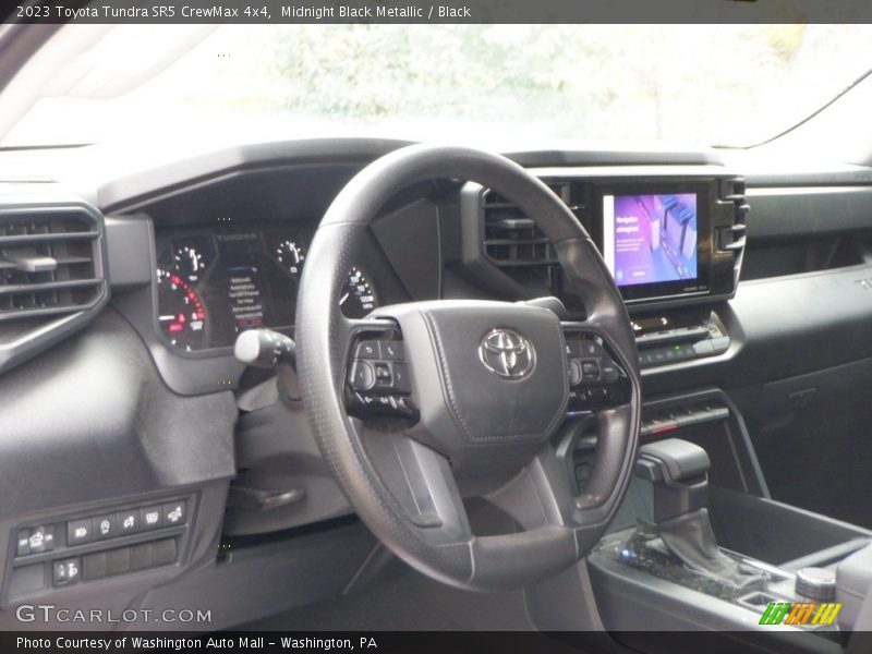Midnight Black Metallic / Black 2023 Toyota Tundra SR5 CrewMax 4x4