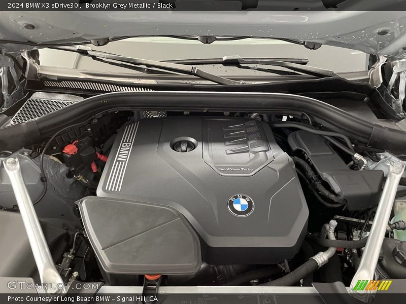  2024 X3 sDrive30i Engine - 2.0 Liter TwinPower Turbocharged DOHC 16-Valve Inline 4 Cylinder